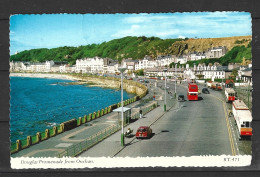 ILE DE MAN. Carte Postale écrite. Douglas Promenade From Onchan. - Isle Of Man