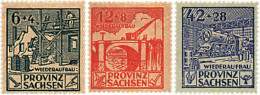 56414 MNH ALEMANIA. Sajonia (Zona Sov.) 1946 SERIE BASICA - Sachsen