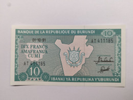 BILLET DE BANQUE BURUNDI - Burundi