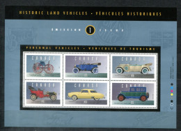 KANADA Block 10 , Bl.10 Mnh - Autos, Vintage Cars, Voitures Historiques - CANADA - Blocs-feuillets