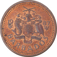 Monnaie, Barbade, Cent, 1987 - Barbados