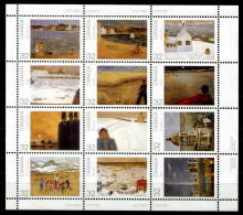 KANADA 910-921 KB (1) Mnh - Gemälde, Paintings, Peintures - CANADA - Blocks & Kleinbögen
