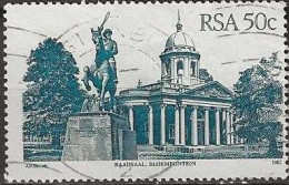 SOUTH AFRICA 1982  Architecture - 50c. Raadsaal, Bloemfontein FU - Used Stamps