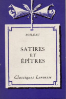 Boileau. Satires Et épîtres. Présenté Par Pierre Richard. - Autores Franceses