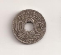 France 10 Centimes 1922 Cent Cents Centimes V1 - Altri & Non Classificati