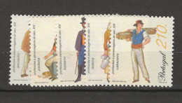1999 MNH Portugal, Mi 2321-25 Postfris** - Unused Stamps