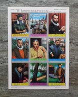 Histoire De Belgique N° 24 - Geschiedenis Van België - SABLON - 33x24.5cm - Learning Cards