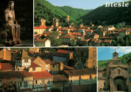 43 Hte Haute Loire - CPM - BLESLE - Notre Dame Du Cheylat - Clocher Ancienne église- Vieilles Maisons - Porche Sud - - Blesle