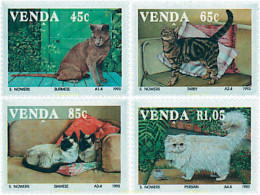 36823 MNH VENDA 1993 GATOS DOMESTICOS - Venda