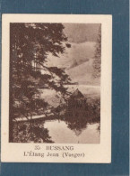 Chromo BUSSANG L'Etang Jean Jura 60 X 45 Mm  Pub: Chocolat Julien Damoy Papier épais   2 Scans - Andere & Zonder Classificatie