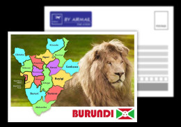 Burundi / Postcard / View Card / Map Card - Burundi