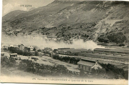 USINES De L' ARGENTIERE Et QUARTIER De La GARE  En 1916 - - L'Argentiere La Besse