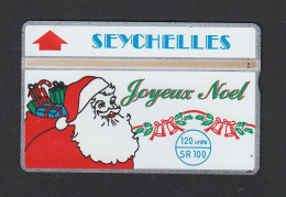Seychelles - L&G, SEY-41, Joyeux Noel! Santa Clause, Christmas, 109C, Used As Scan - Sychelles