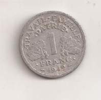 FRANCE 1 FRANC 1942  V1 - Other & Unclassified