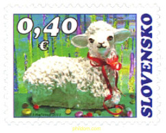 346678 MNH ESLOVAQUIA 2011 PASCUA - Unused Stamps