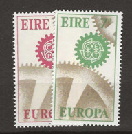 1967 MNH Ireland Mi 192-93 Postfris** - Unused Stamps
