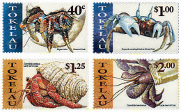 42702 MNH TOKELAU 1999 CANGREJOS DEL PACIFICO - Tokelau