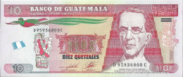 GUATEMALA - 10 Quetzales 2014 (2012) UNC - Guatemala