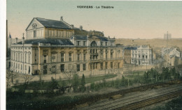 VERVIERS  LE THEATRE        2 AFBEELDINGEN - Verviers