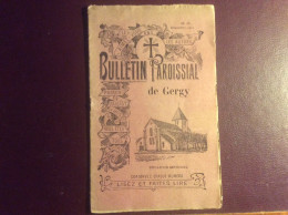 Bulletin Paroissial GERGY 71 ( Chalon Sur Saône ) Décembre 1910 - Bourgogne