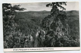 AK151118 GERMANY - Blick V. Königsplatz B. Hinterhermsdorf - Sächs. Schweiz - Hinterhermsdorf