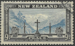 New Zealand. 1946 Peace Issue. 9d Used SG 676 - Usados