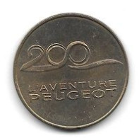 Médaille Touristique  2010, Ville  SOCHAUX  PEUGEOT  200  ANS  L' AVENTURE  PEUGEOT  ( 25 ) - 2010