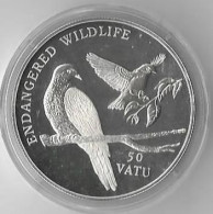VANUATU   50 VATU ENDANGERED Wild Life. Année 1992  OISEAUX  UNC - Vanuatu