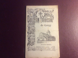 Bulletin Paroissial GERGY 71 ( Chalon Sur Saône ) Novembre 1911 - Bourgogne