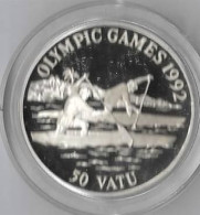 VANUATU   50 VATU Jeux Olympiques Année 1992 Le Canoë  UNC - Vanuatu