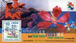 99941 MNH HONG KONG 2000 HONG KONG 2001. EXPOSICION FILATELICA INTERNACIONAL - Collections, Lots & Séries