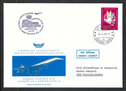 NATIONS UNIES Genève 1976: LSC De Genève Pour Le CPAG - Storia Postale