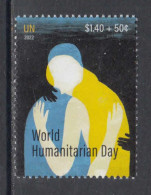 2022 United Nations New York Humanitarian Aid Complete Set Of 1 MNH @ BELOW FACE VALUE - Unused Stamps