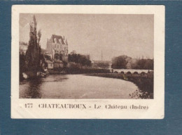 Chromo  Chateauroux Le Château Indre 60 X 45 Mm  Pub: Chocolat Julien Damoy Papier épais   2 Scans - Autres & Non Classés