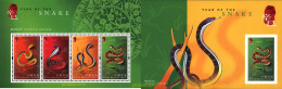 65891 MNH HONG KONG 2001 AÑO LUNAR CHINO - AÑO DE LA SERPIENTE - Collections, Lots & Séries