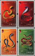 65888 MNH HONG KONG 2001 AÑO LUNAR CHINO - AÑO DE LA SERPIENTE - Collections, Lots & Séries