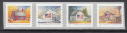 2022 United States USA Flags  Complete Strip Of 4 MNH - Nuevos