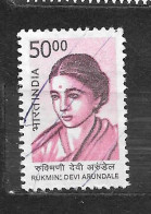 INDIA 2017 Rukmini Devi Arundale - Usato - Usados