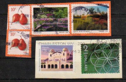 USA. Nouveaux Timbres Récents Oblitérés Sur Fragment Provenant De Mon Courrier (Forever Stamps) Lot 9 (Haute Faciale) - Used Stamps