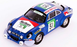 Alpine-Renault A110 - Bandama Rally 1977 #51 - Michel Le Gall/Yves Le Gall - Troféu - Trofeu