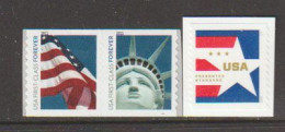 Flags USA (Star-Spangled Banner ) 3  Timbres Neufs **  (First Class Forever Stamps) - Unused Stamps