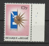 België OCB 1639 ** MNH Met Plaatnummer 1. - 1971-1980