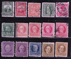 CUBA 1910-1914 SCOTT 238...255 CANCELLED - Gebruikt