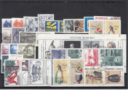 Sweden 1979 - Full Year Used - Annate Complete