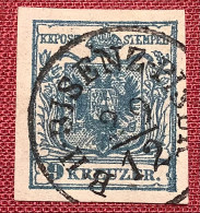 "B.H.BISENZ-PISEK" (Mähren Czech Republic) Österreich 1850 HP Sign Ferchenbauer&Kessler  (Austria Czechoslovakia - Used Stamps