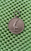 Medaille -Turnen / ,Gymnastics  1951 -1e Prijs 2e. Gr. -   Used    --2 Scans For Originalscan !! - Ginnastica
