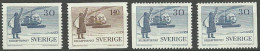 SUECIA 1958 Yt PA  8/9 + PA 8 A+b  ** Mnh  AEREO - Nuevos