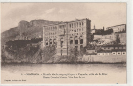 MONACO 71 : édit. Giletta N° 3 : Musée Océanographique , Façade Coté De La Mer - Ozeanographisches Museum