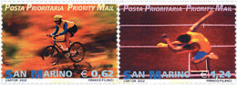 89375 MNH SAN MARINO 2002 CORREO PRIORITARIO - Ungebraucht