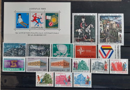 Luxembourg 1969 Année Complète N°735/53 **TB Cote 14€65 - Volledige Jaargang